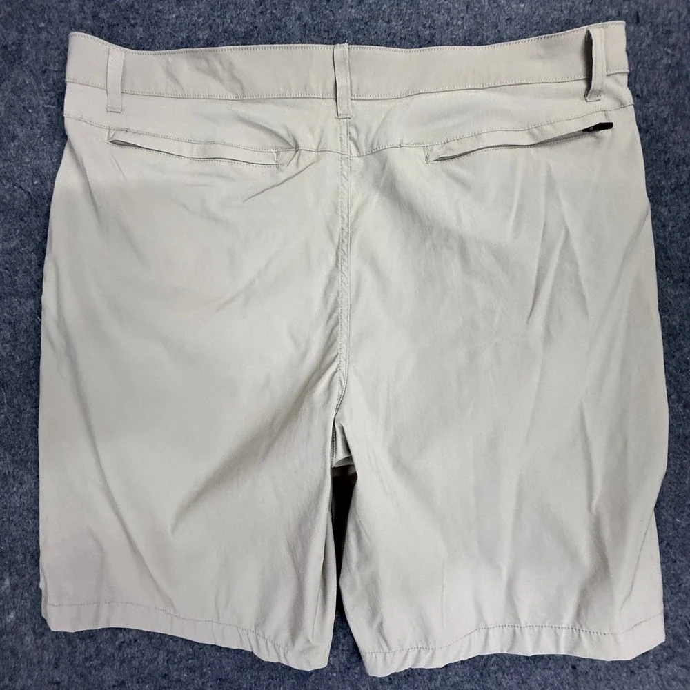 Rorie Whelan Eddie Bauer Golf Mens 36 Khaki Straight Fit‎ Shorts Outdoor Casual